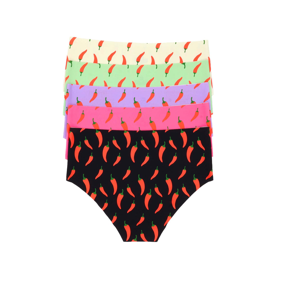 Pack de 5 boxers invisibles – Piment Sunset