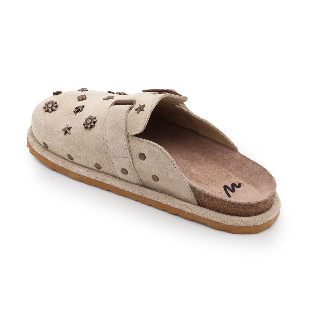 La Mule Riviera — Sand Suede