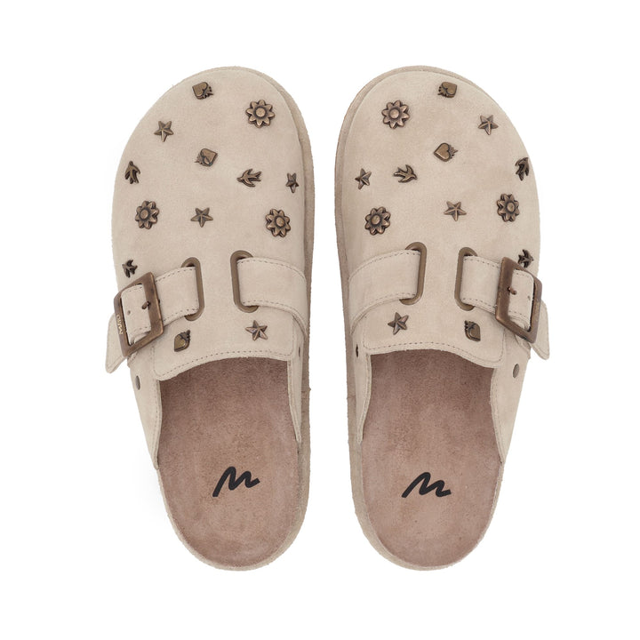 La Mule Riviera — Sand Suede